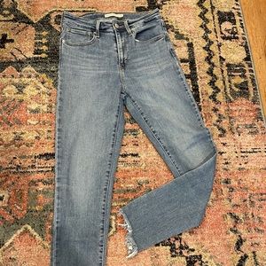 Levi High Rise Skinny